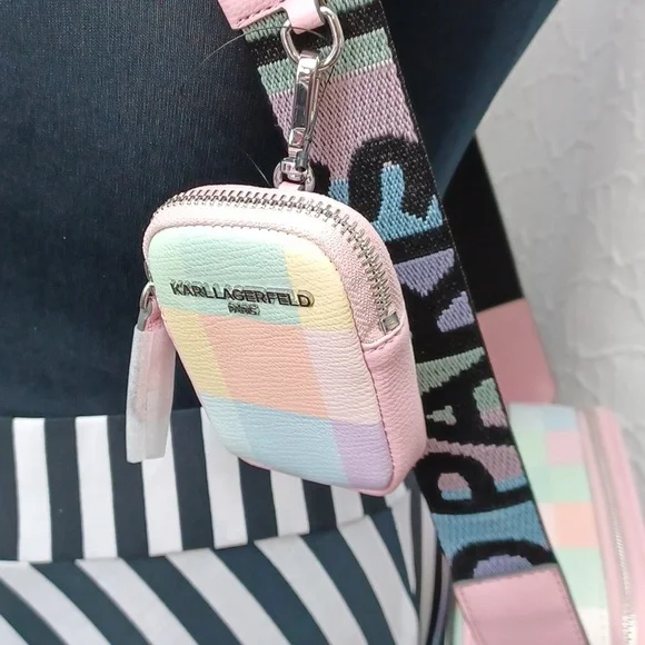 Karl Lagerfeld Camera Bag Blush Combo - Picture 13 of 15